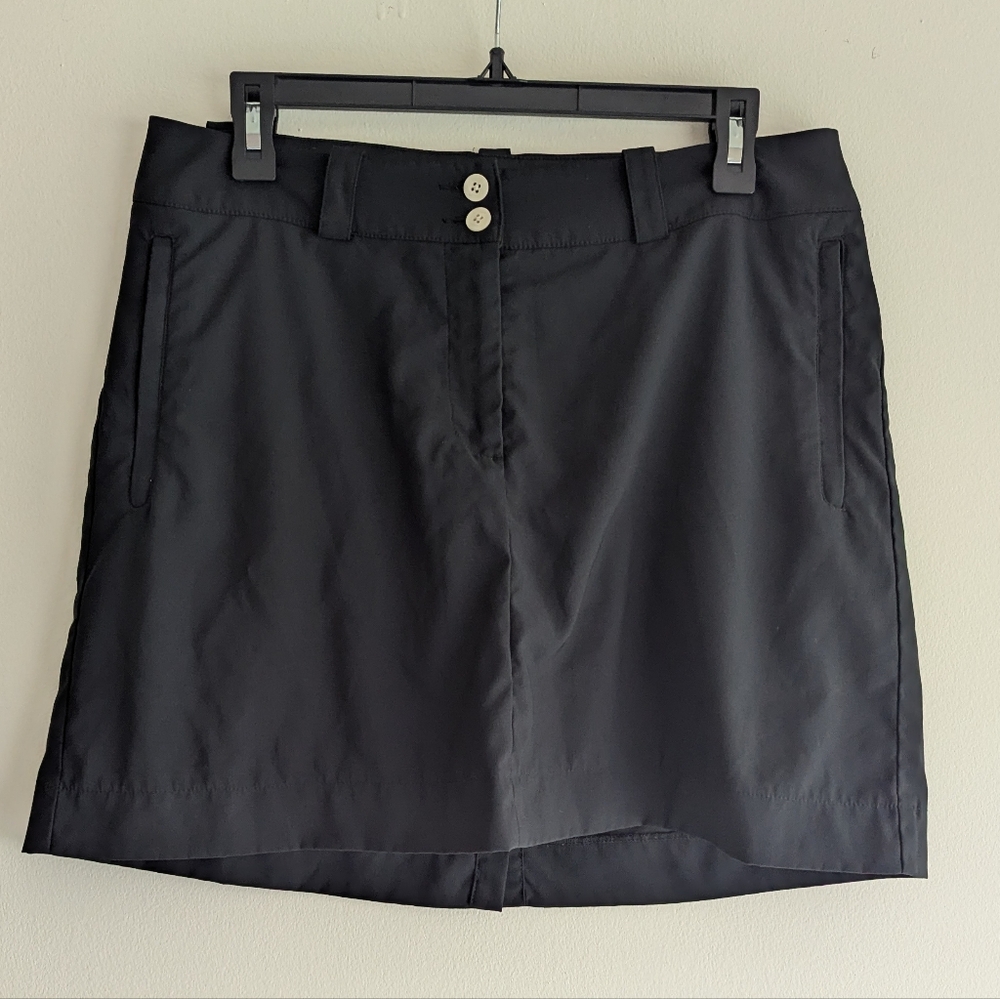 Nike Golf Black DriFit Skort Size 8